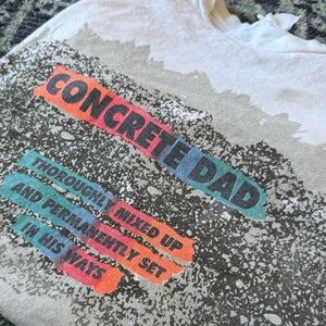 RARE Vintage 1994 Home Improvement Concrete Dad Graphic T-Shirt Size Large